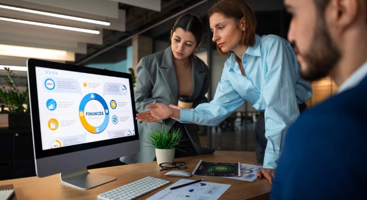 Exemplu grafic de transformare a unei afaceri manuale într-o firmă complet digitalizată