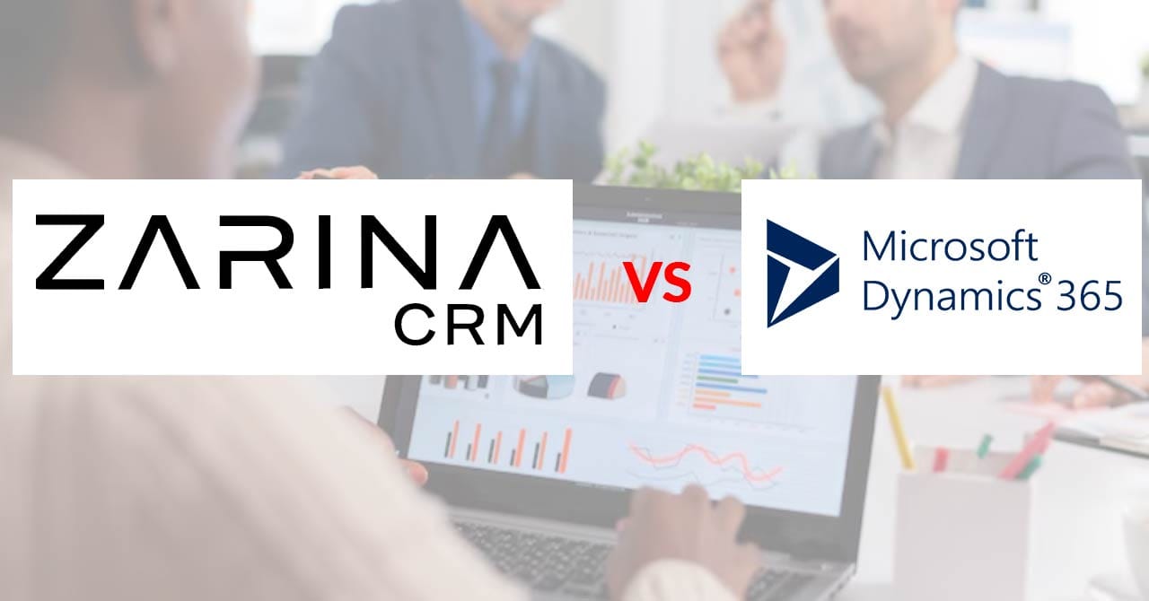 Zarina CRM vs Microsoft Dynamics 365