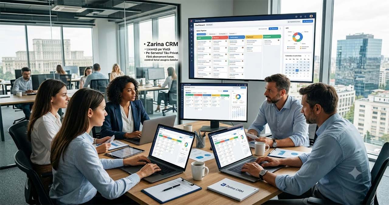 Soft CRM pentru afaceri mici